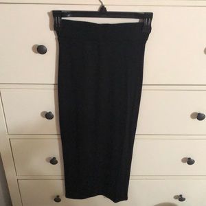 Naked wardrobe midi skirt
